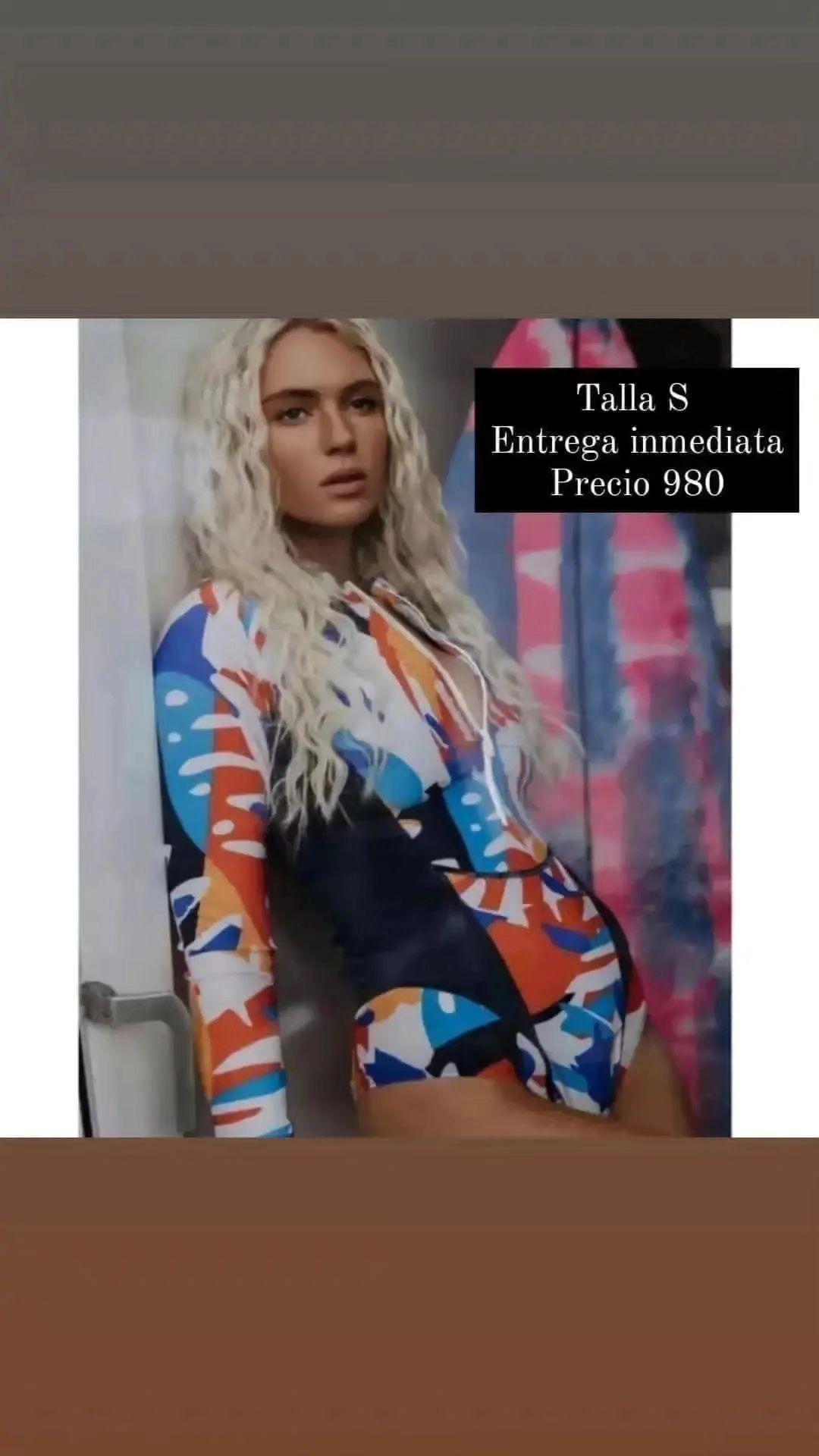 Traje de Baño manga larga Talla S