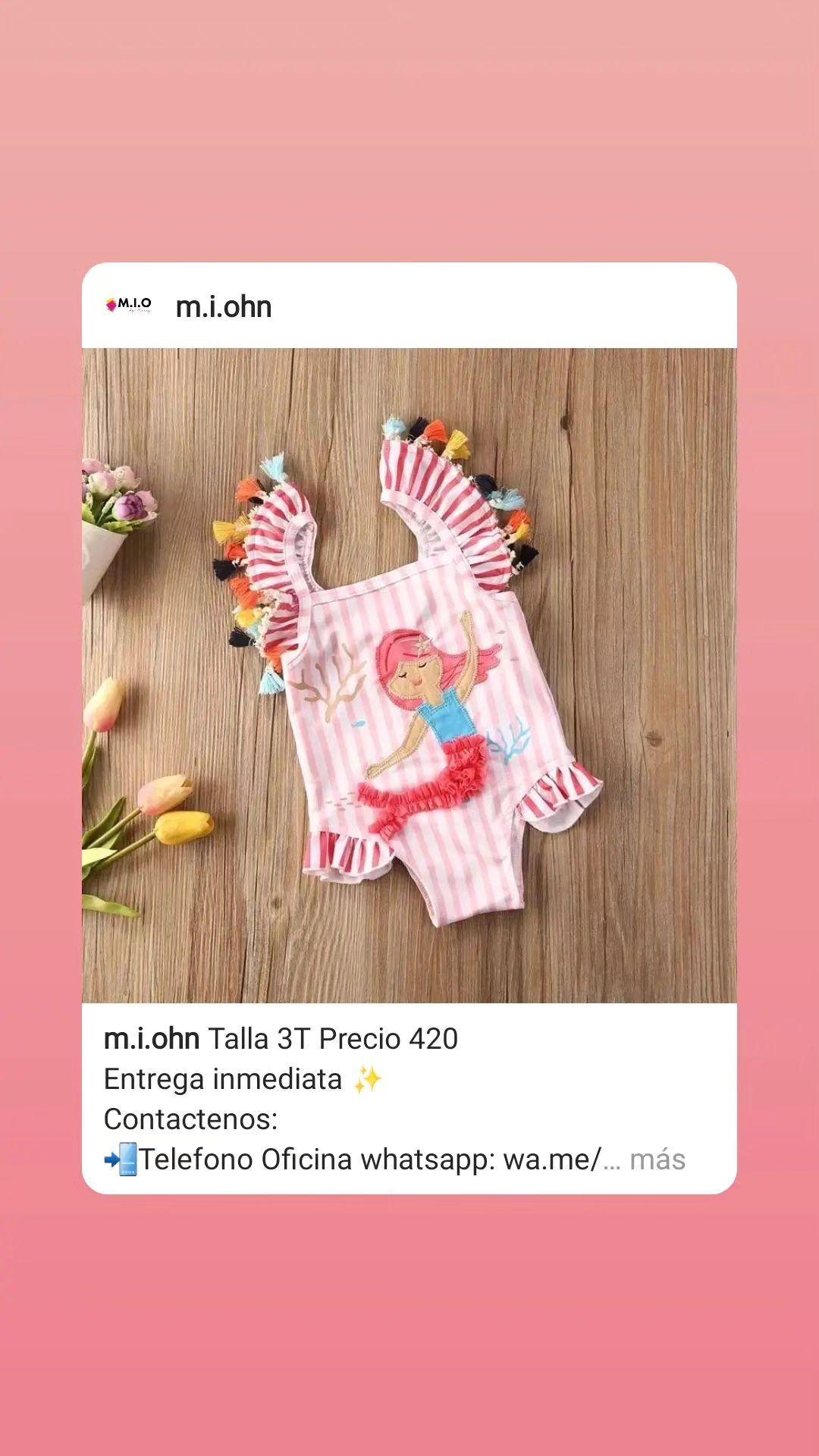 Traje de Baño Talla 3T