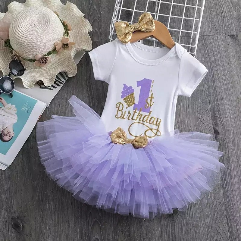 Tutu bebe 1 año cupcake