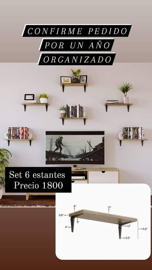 Estantes set 6