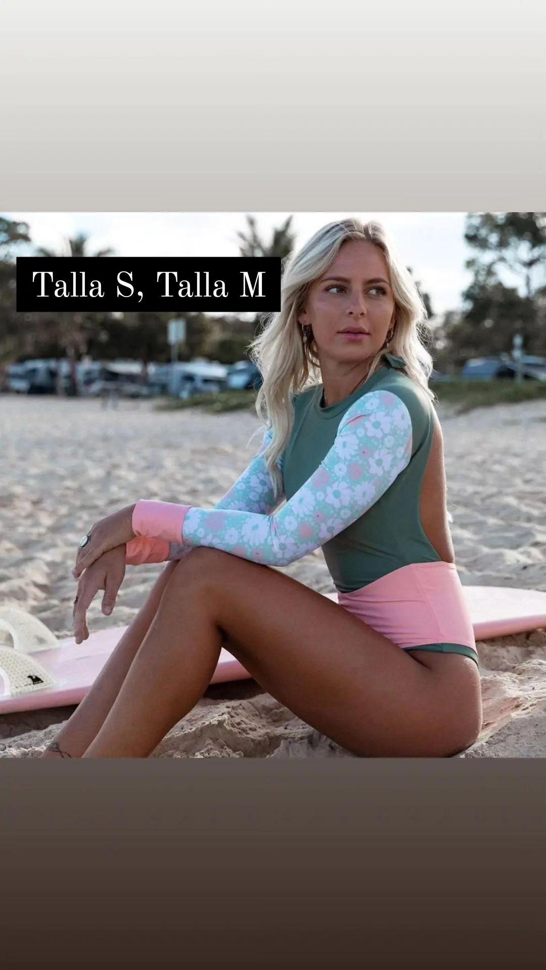 Traje de Baño Manga Larga S,M