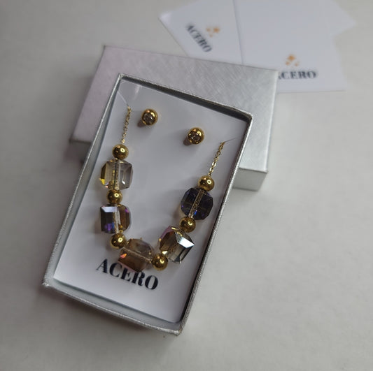 Set Cadena y aritos