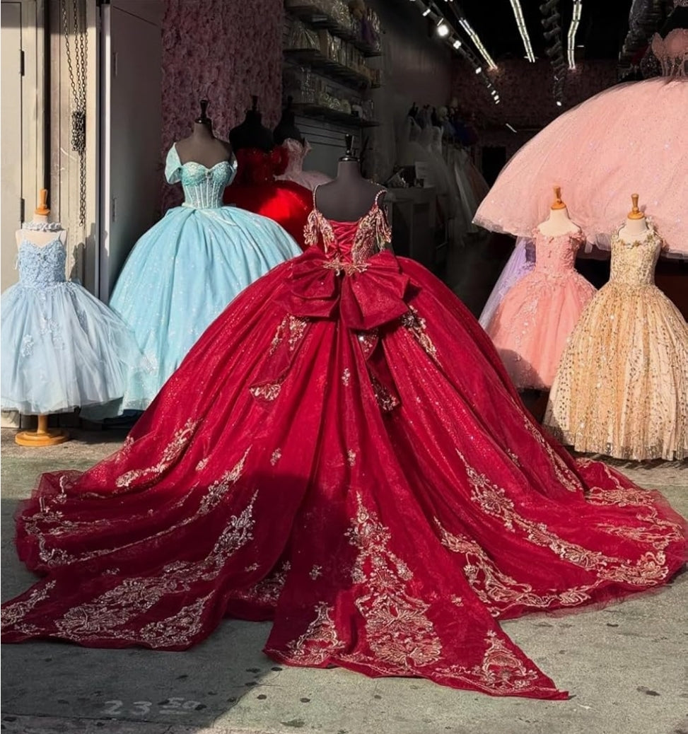 Vestido 15 años Dusty Rose